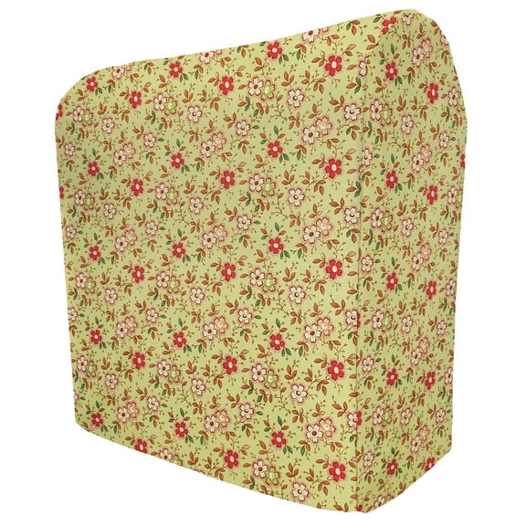 Spring Flowers Cover Compatible with Ninja Slushi Professional Frozen Drink Maker by Penny's Needful Things (Regular) (Green)