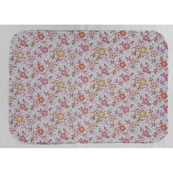 Spring Flowers Dish Drying Mat by Penny's Needful Things (Yellow) (Pink)