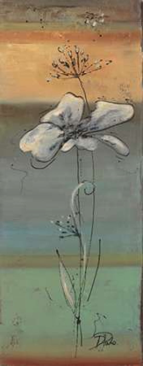 Spring Flowers II Canvas Art - Patricia Pinto (24 x 48)