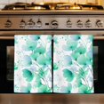 thumbnail image 1 of Spring Flowers Kitchen Towels Set of 3, Green Blossom Watercolor Botanical Florals Absorbent Dish Towels for Kitchen, Microfiber Hand Towel, Quick Drying Tea Towel for Cleaning Decorative Dishcloths, 1 of 7