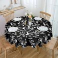 thumbnail image 1 of Autumn Maple Leaf Round Tablecloth Wedding Hotel Table Cover Holiday Dining Table Waterproof Tablecloth, 1 of 5