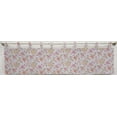 thumbnail image 1 of Spring Flowers Tab Top Valances by Penny's Needful Things (Unlined) (15 Inch One Valance Panel) (Pink), 1 of 1