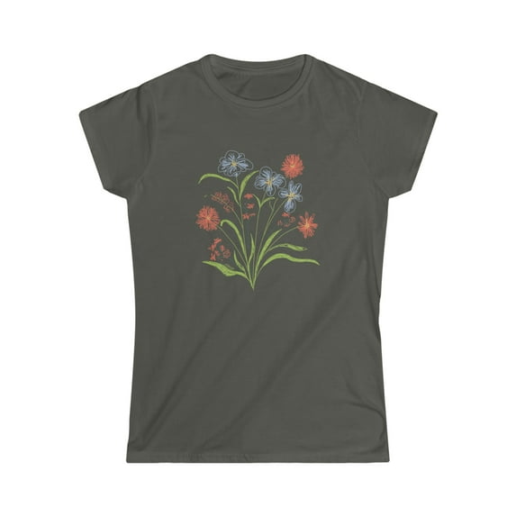 Spring Flowers Tee, Wildflower Tee, Floral Tee, Easter Shirt, Floral Bouquet, Spring, Graphic Tee, Garden, Gift For Her