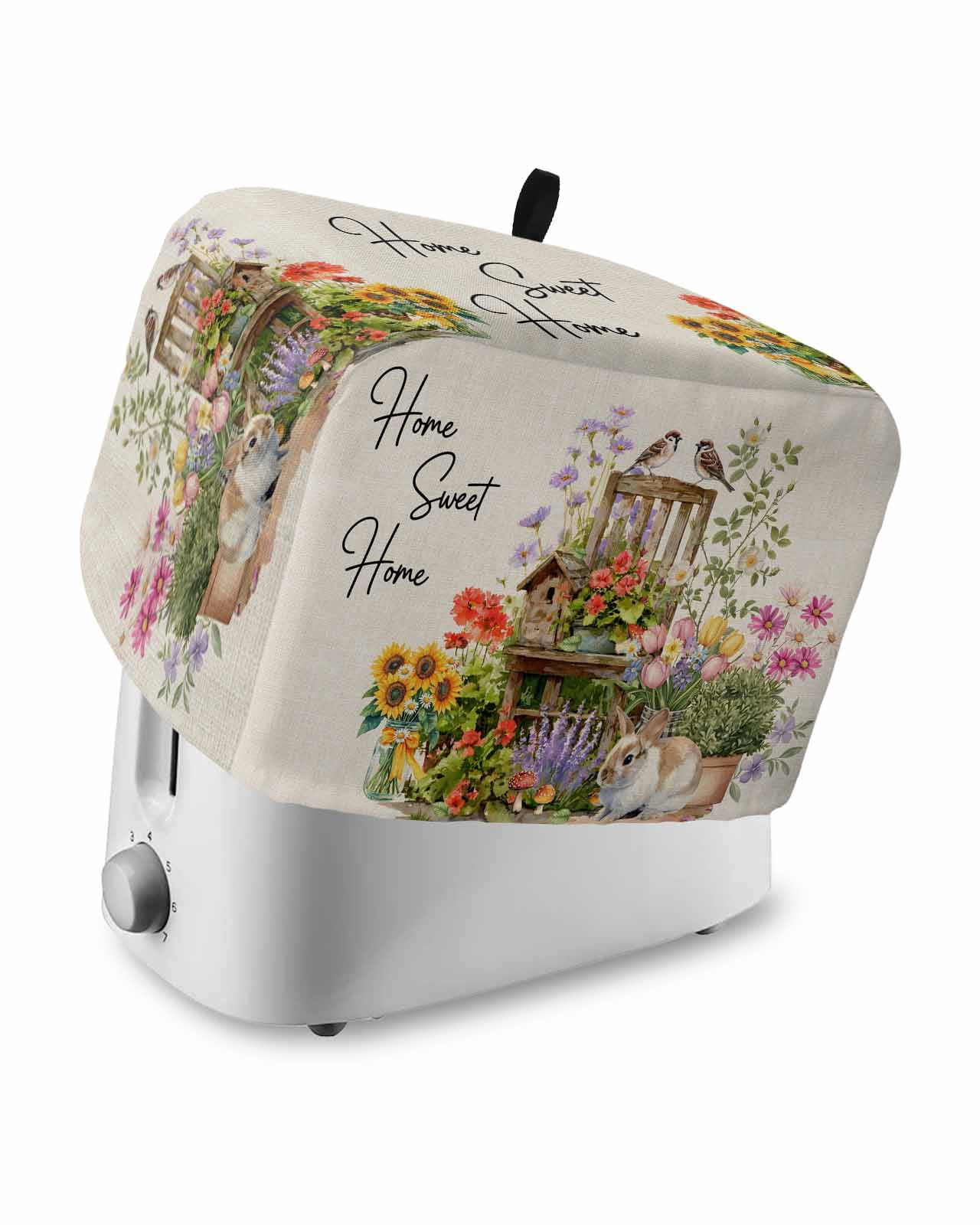 Spring Flowers Toaster Cover 2 Slice, Small Kitchen Appliance Covers ...
