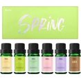 thumbnail image 1 of Spring Fragrance Oil Set- Premium Essential Oils for Diffusers for Home, 10mlx6, Spring Refreshing Scents, Fragrance Oils for Candle Soap, Perfume and More, Ideal Fragrance Gift, 1 of 4