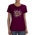 thumbnail image 1 of Spring, Free And Youth T-Shirt Women -Image by Shutterstock, Female Medium, 1 of 4