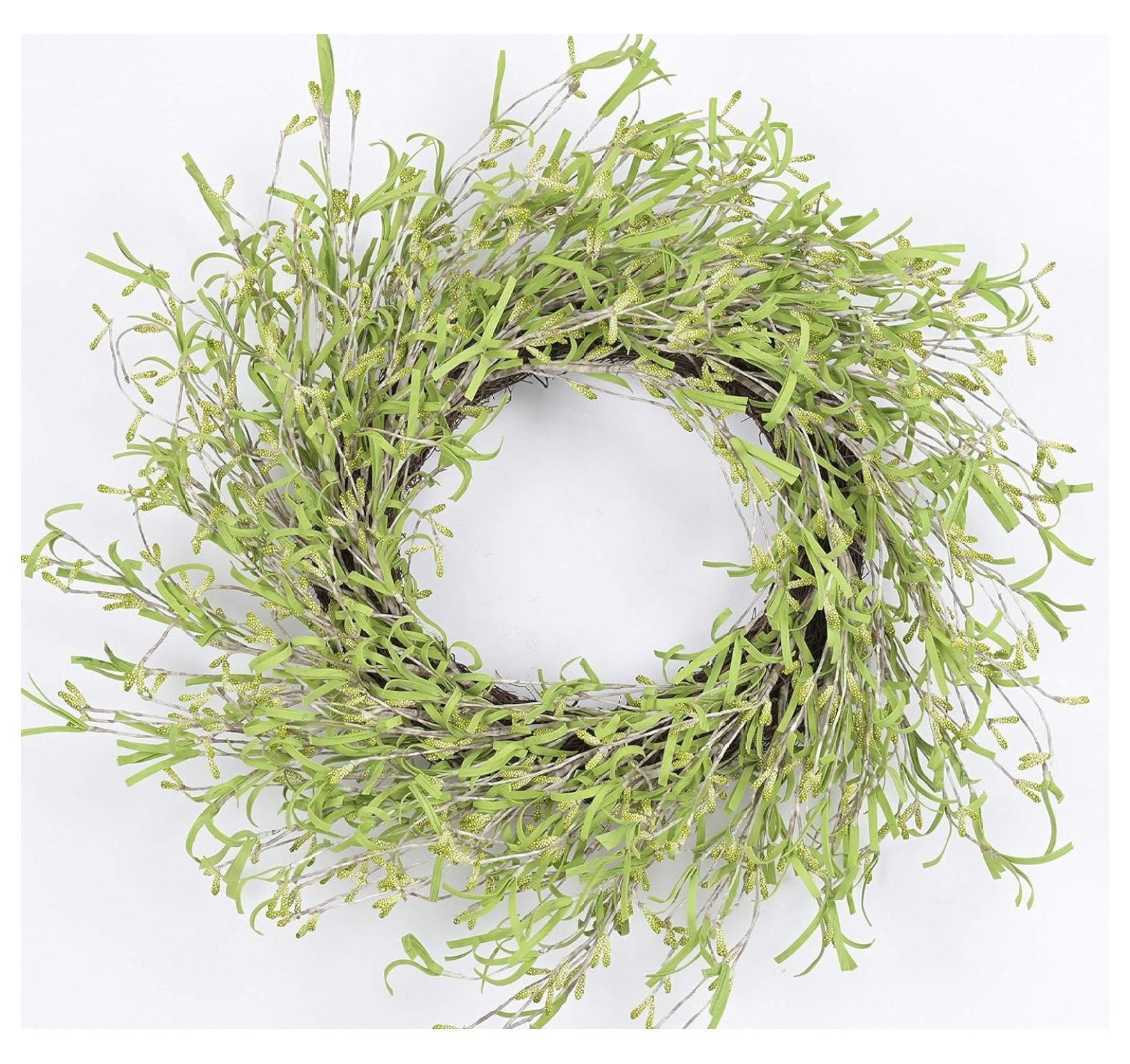 Spring Front Door Wreath 24 Inch Artificial Pip Berry Grapevine Wreath ...