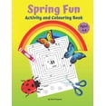 thumbnail image 1 of Spring Fun Activity and Colouring Book: Workbook for children includes many different activities like mazes, word search, (Paperback), 1 of 1