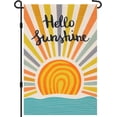 thumbnail image 1 of Spring Garden Flag 12.5x18 Inch, Flowers Seasonal Flag for Yard, Double Sided Burlap Welcome Outdoor Decoration, 1 of 6
