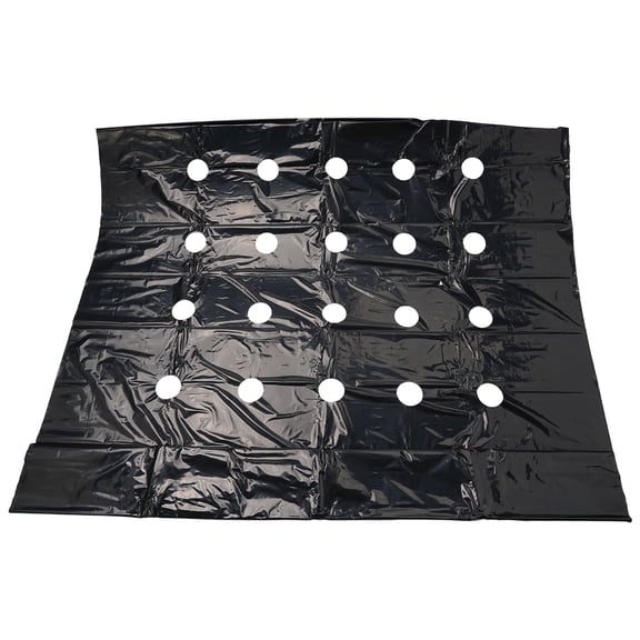 Spring Garden Greenhouses Perforated Film Grow Your Vegetables With Our Black Plastic MulchFilm - Perfect For Plant Protection
