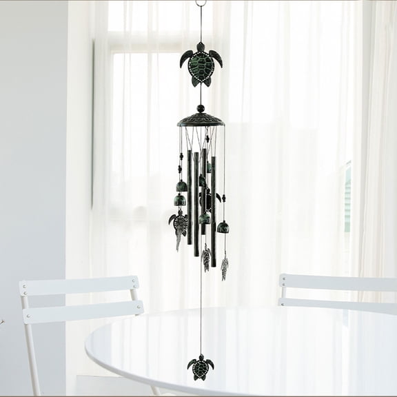 Spring Garden Iron Wind Chime ,Retro Metal Hummingbird Wind Bell Home Decor Outdoor,Japanese Style Animals Butterfly Turtle Bird Window Bedroom Music Chimes Decor,Gifts