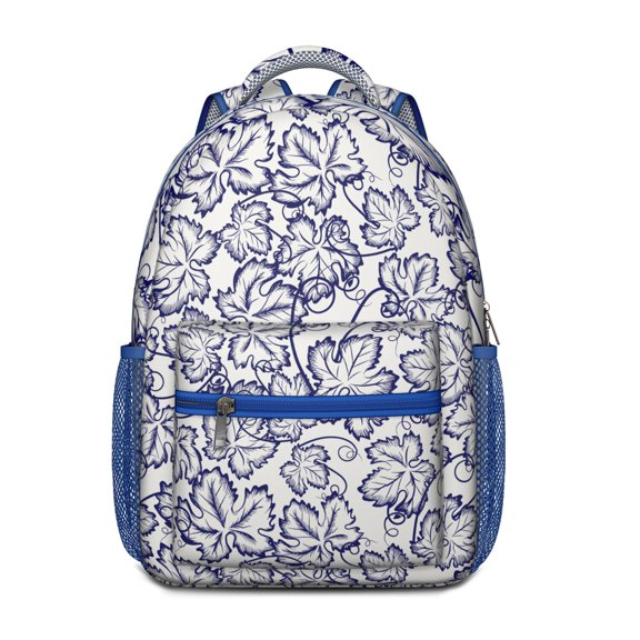 Spring Garden Print School Backpack - Waterproof Breathable Student Backpack