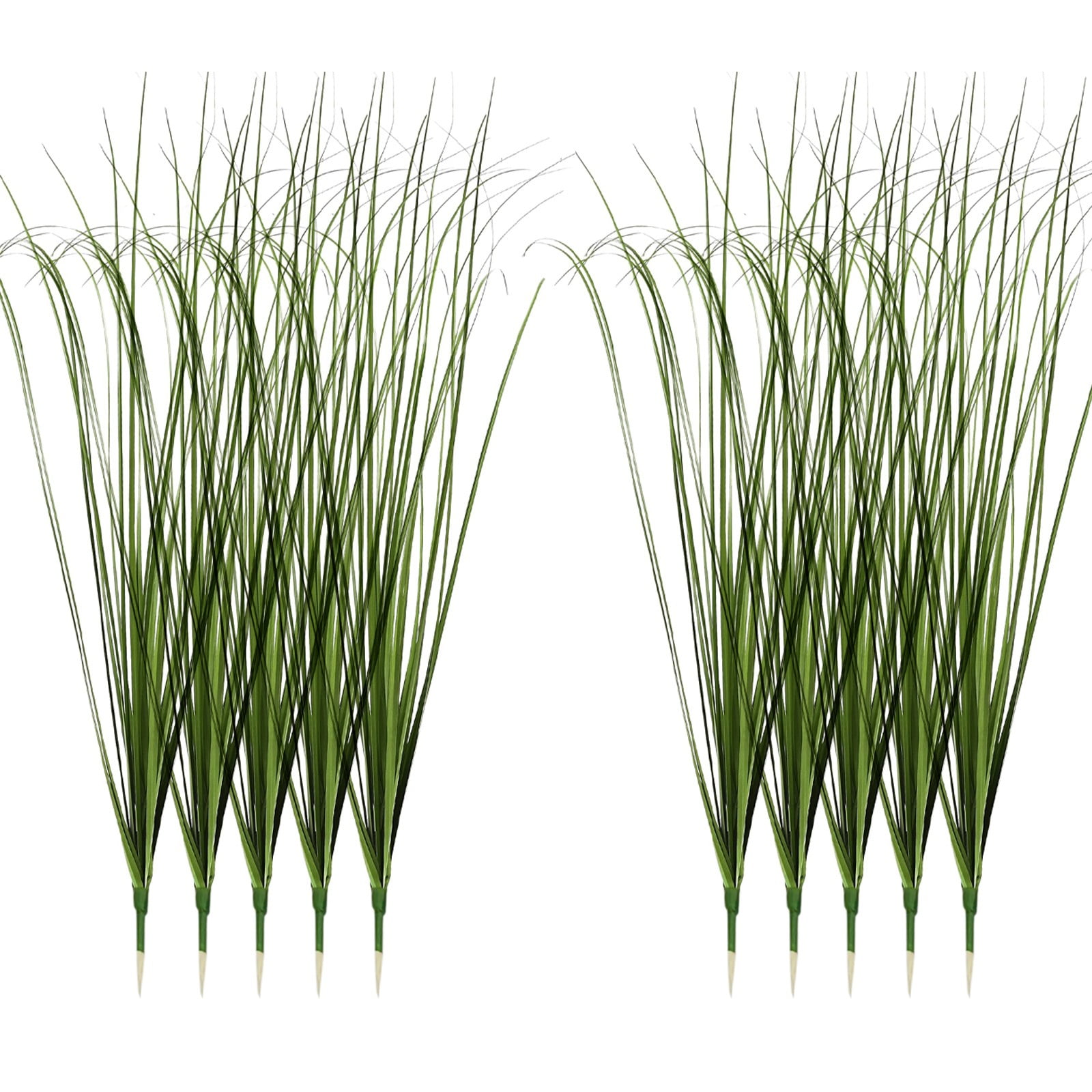 Spring Garden With Lifelike Dogtail And Onion Green Bouquet