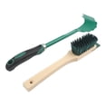 thumbnail image 1 of Spring Gardening Tool Set With Brush And Scraper For Lawn Mower Blade And Yard Equipment Cleaning For Grass And Debris Removal green, 1 of 2