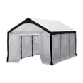 thumbnail image 1 of Spring Gardner Walk In Portable Gable Garden Greenhouse, 20x10x9ft, Clear, 1 of 3