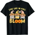 thumbnail image 1 of Spring Gnome With Flowers Saying For Women Girls T-Shirt, 1 of 3