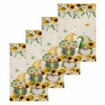 thumbnail image 1 of Spring Gnomes Kitchen Dish Towels for Drying Dishes Set of 4, Retro Botanical Flowers Leaves Butterfly Waffle Weave Microfiber Hand Tea Bathroom Towels Quick Dry & Absorbent Towel 15.7x23.6, 1 of 7