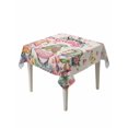 thumbnail image 1 of Spring Gnomes Suqare Tablecloth - 60 x 60 Inch, Farmhhouse Floral Botanical Rustic Waterproof & StainResistant Tablecloth, Washable Oil-proof Table Cover for Dining/Party/Wedding/Camping/Buffet, 1 of 9
