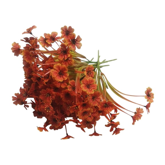 Spring Grass Flower Stems For Thanksgiving Table Rustic Dining, Fall Holiday Natural Home Accent Decor Flowers For Decoration Fake Outdoor Plants For Front Porch Patio