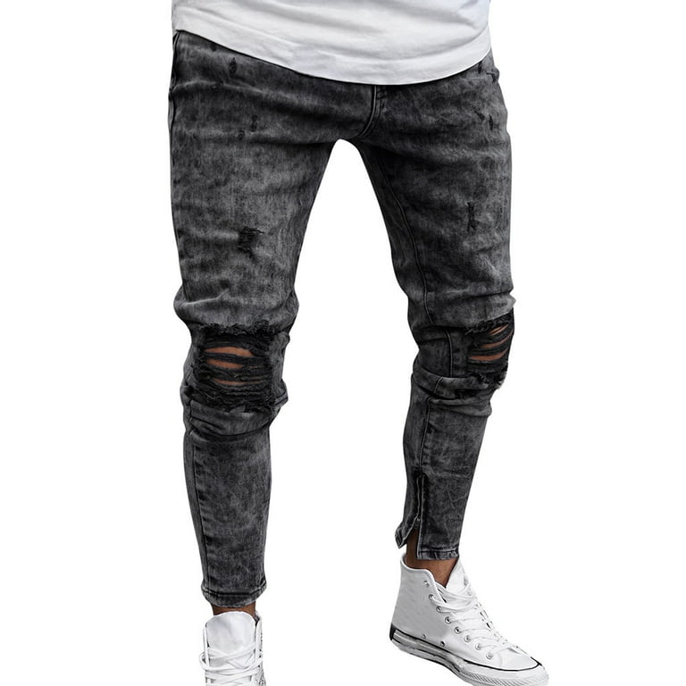 Distressed sweatpants shop mens