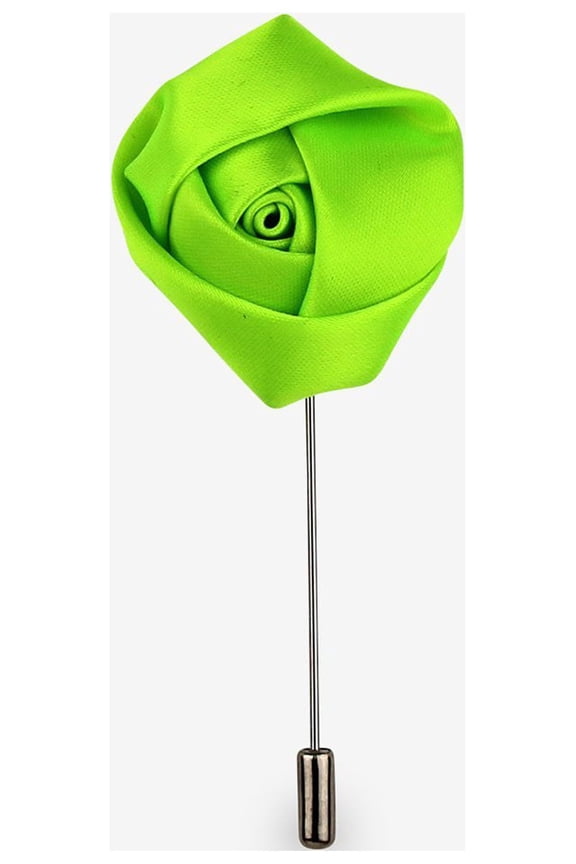Spring Green Flower Lapel Pin