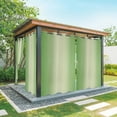 thumbnail image 1 of Spring Green Ombre Outdoor Curtains for Patio Waterproof,Windproof Privacy Curtains with Weighted Bottom,Modern Gradient Abstract Art Outside Drapes for Picnic Garage Backyard Cabana 54"x95" 2 Panel, 1 of 8