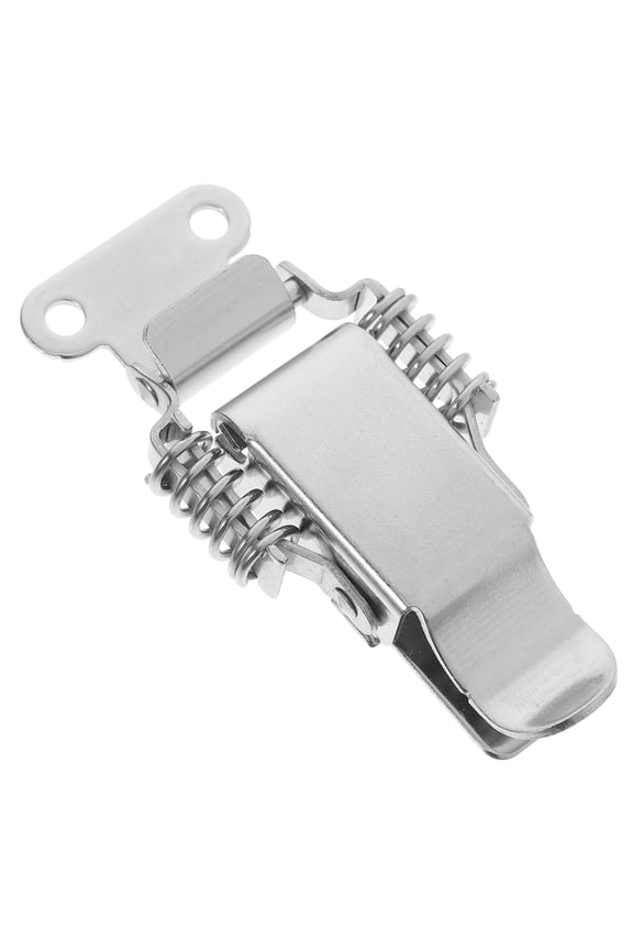 Spring Hasp Toolbox Toggle Latches Lock 90 Degrees Jewelry Box Buckle Stainless Steel Toolbox Draw Compression Spring Toggle Latch Clamp