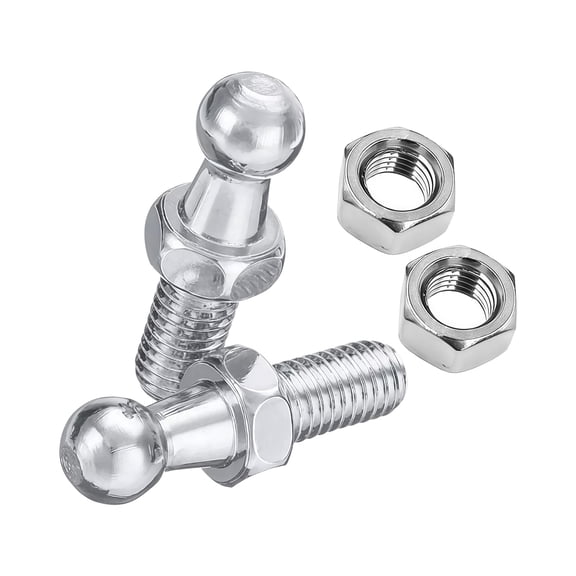 Spring Head Bolt Secure Connection Studs With Hardware Nut For Car Trunk And Hoods Struts
