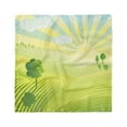 thumbnail image 1 of Spring Head Scarf, Sunshine Lightens Hills, Head Wrap, 3 Sizes, by Ambesonne, 1 of 2