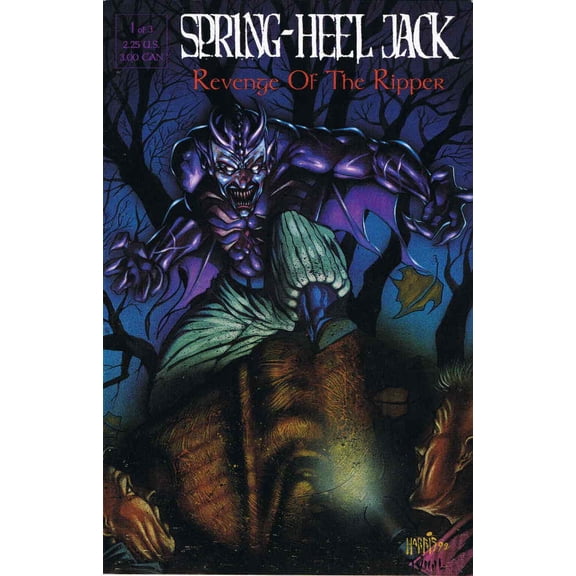 Spring-Heel Jack: Revenge of the Ripper #1 VF ; Rebel Comic Book