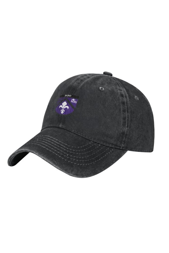 Spring Hill A College Logo Hat Adjustable Baseball Cap Cotton Cowboy Hat, Fashionable For Man Woman