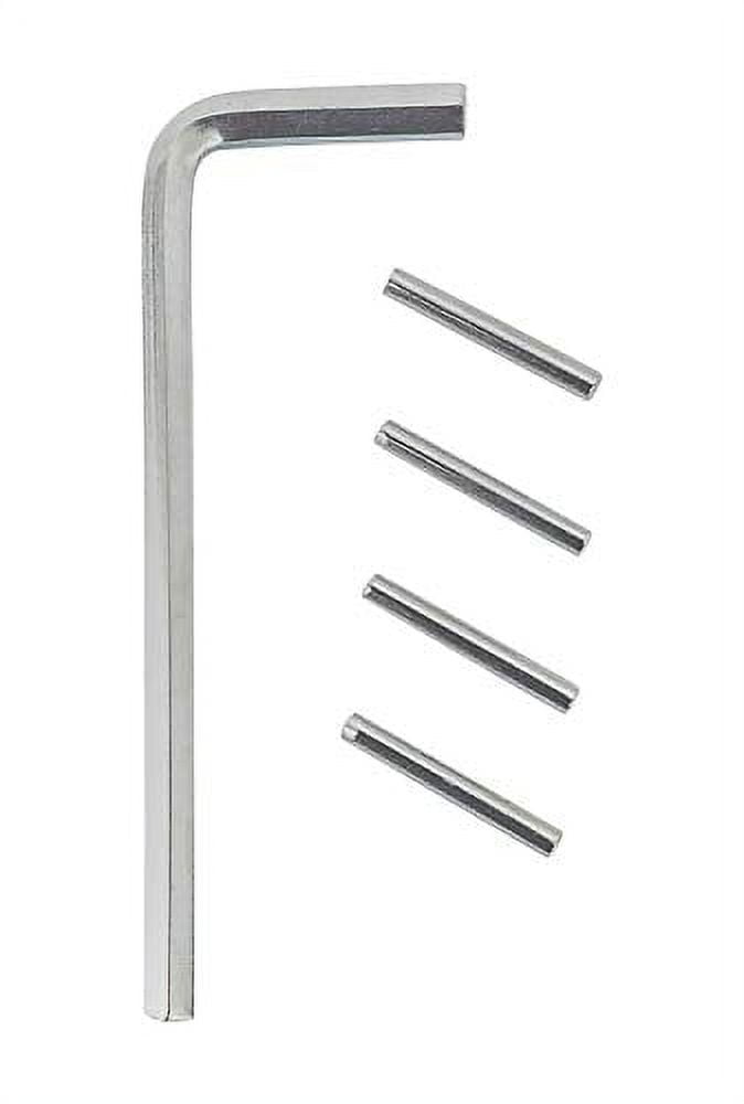 Spring Hinge Tension Pin Replacement Kit with Hex Wrench 4 Pack