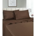 thumbnail image 1 of Spring Home 1200 Thread Count 100% Egyptian Cotton Deep Pocket Dobby Striped Sheet Set, 1 of 1