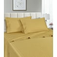 thumbnail image 1 of Spring Home 1200 Thread Count 100% Egyptian Cotton Deep Pocket Dobby Striped Sheet Set, 1 of 1