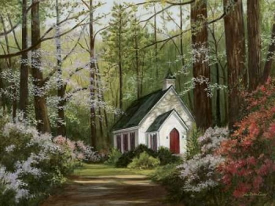 Spring Hope Horizontal Canvas Art - Lene Alston Casey (18 x 24)