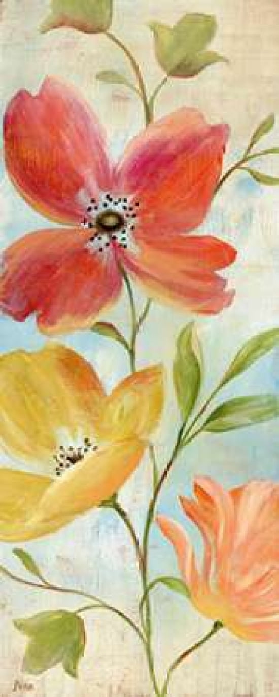 Spring Hues I Canvas Art - Nan (24 x 48)