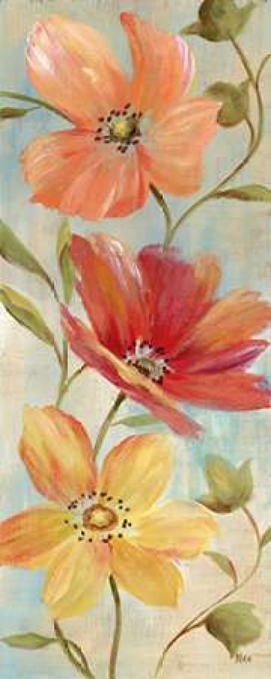 Spring Hues II Canvas Art - Nan (24 x 48)