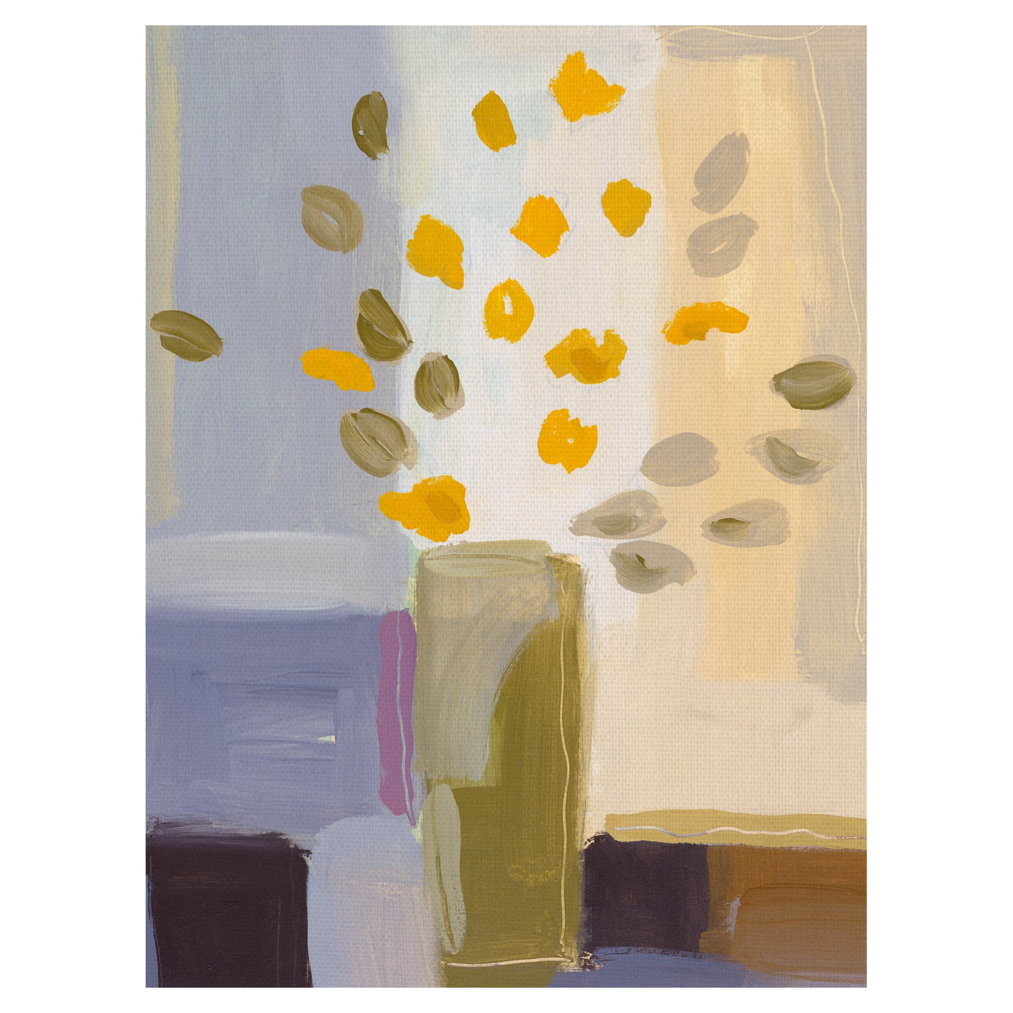 Spring Innovation II by James Hussey Abstract Floral Canvas Art