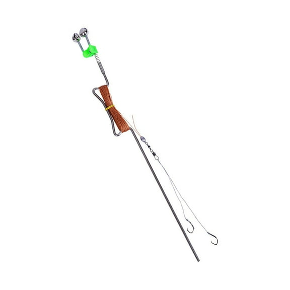 Spring Inserted Fishing Rod Integrated Stainless Steel Unhooks With 20M Hand Line Automatic Fishing Line Tool Enduring