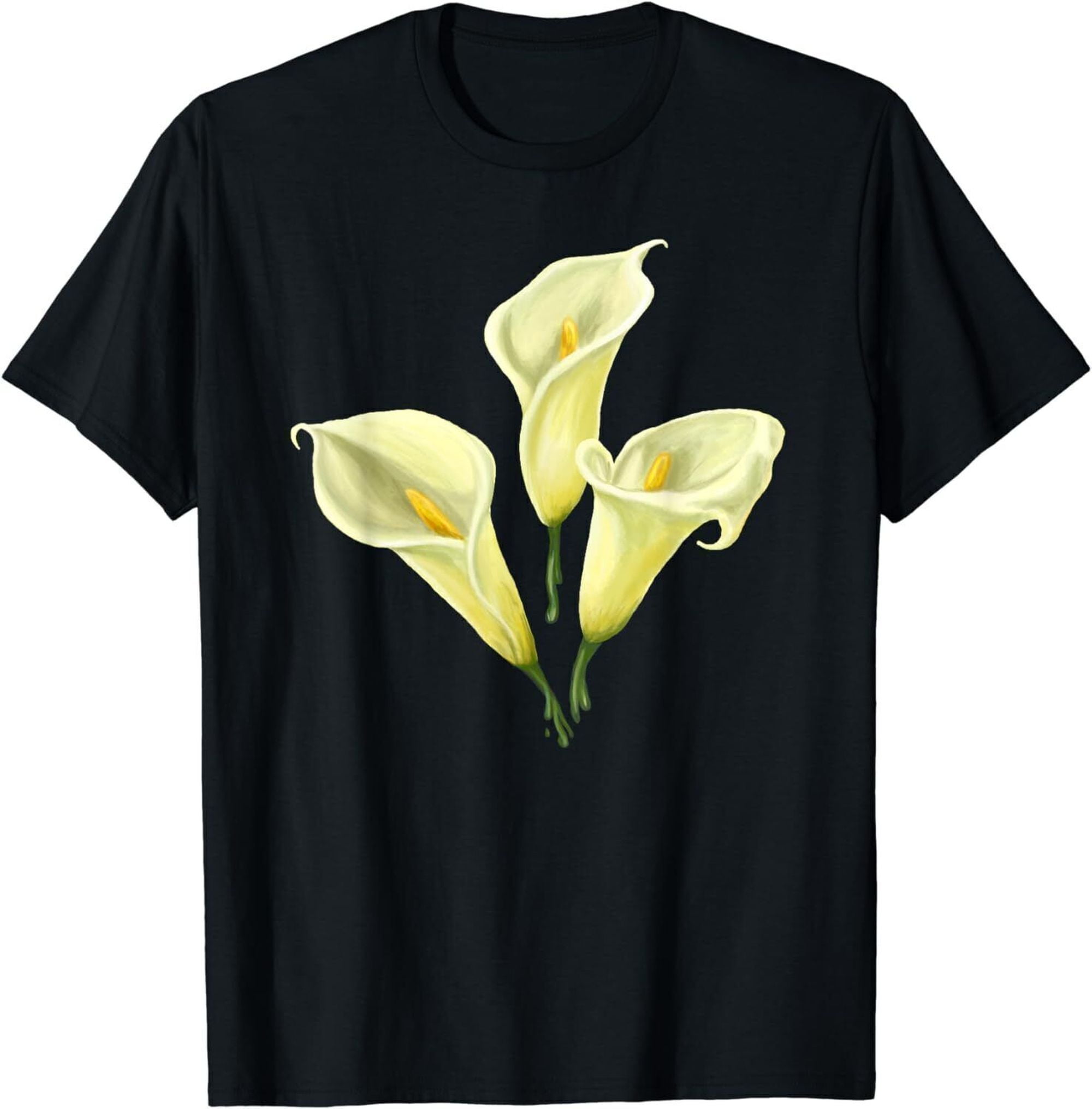 SpringInspired Thanksgiving Tee with Vibrant Calla Lilies