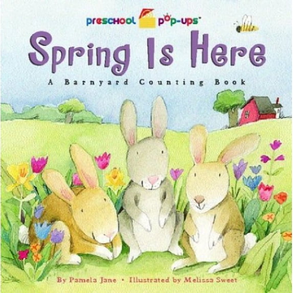 Pre-Owned Spring Is Here: A Barnyard Counting Book (Hardcover) by Pamela Jane