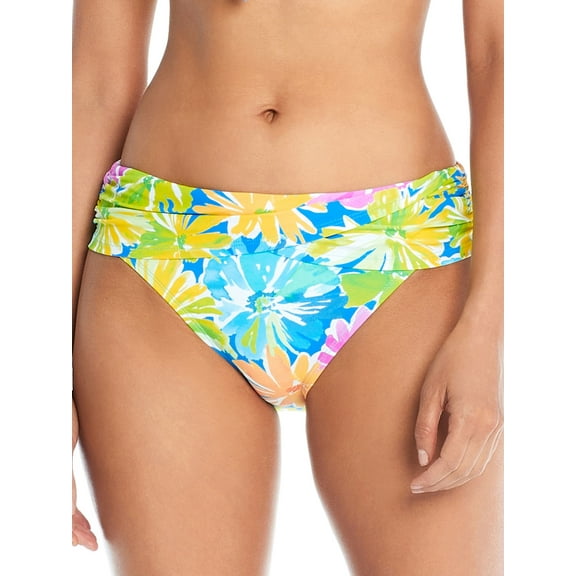 Spring It On Sarong Hipster Bikini Bottom Swimsuit