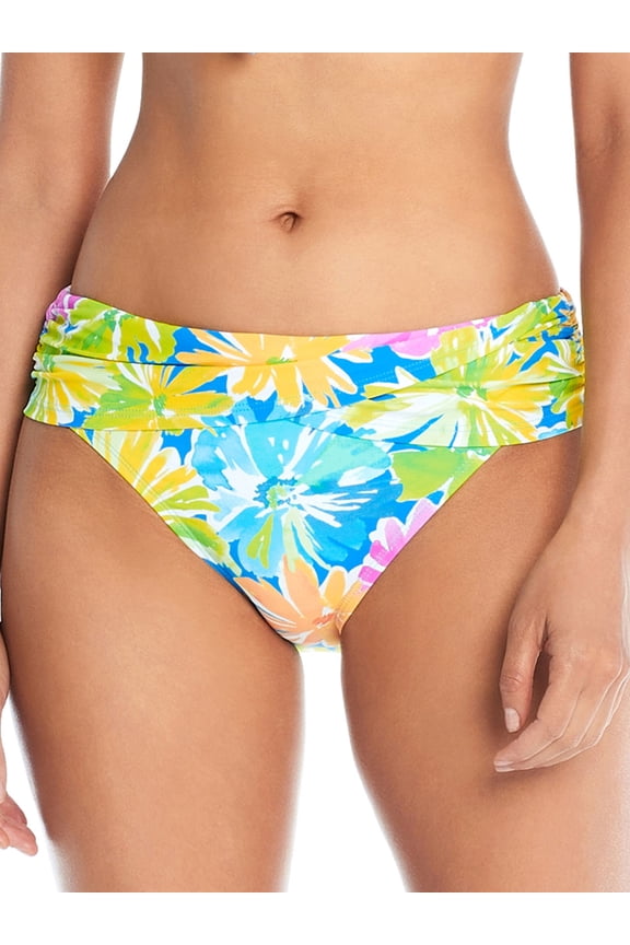Spring It On Sarong Hipster Bikini Bottom Swimsuit