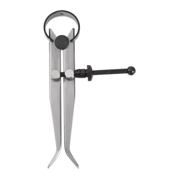 Spring Joint Caliper 4 inch/100mm Steel Spring Inside Caliper for Wood Turning Lathe Work