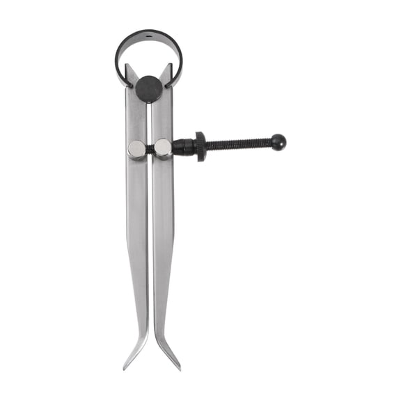 Spring Joint Caliper 5 inch/125mm Steel Spring Inside Caliper for Wood Turning Lathe Work
