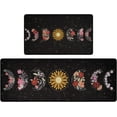 thumbnail image 1 of Spring Kitchen Mats 2 Piece, Moon Phase Flower Kitchen Mats for Floor Anti Fatigue Kitchen Mats,Cushioned Floral Kitchen, Kitchen Rug Non Slip Waterproof, Kitchen Gadget, 1 of 6