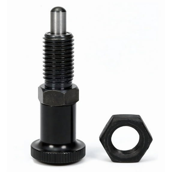 Spring Knob Plunger Retractable Spring Plunger Pull Ball Loaded Plunger Pin Non Lock Out Indexing Short Pull Knob Pin Spherical (M16)