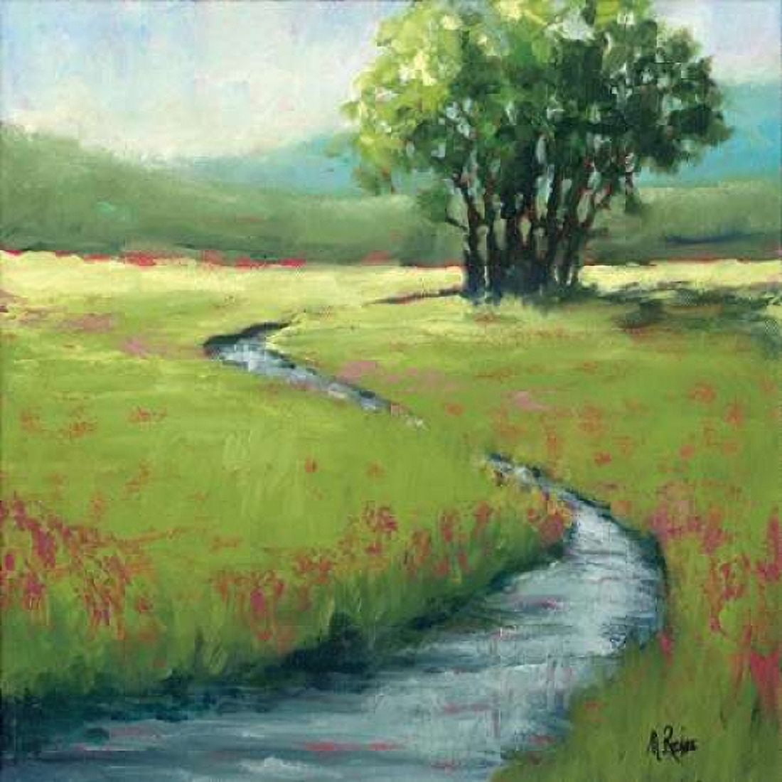 Spring Landscape Canvas Art - Molly Reeves (24 x 24)