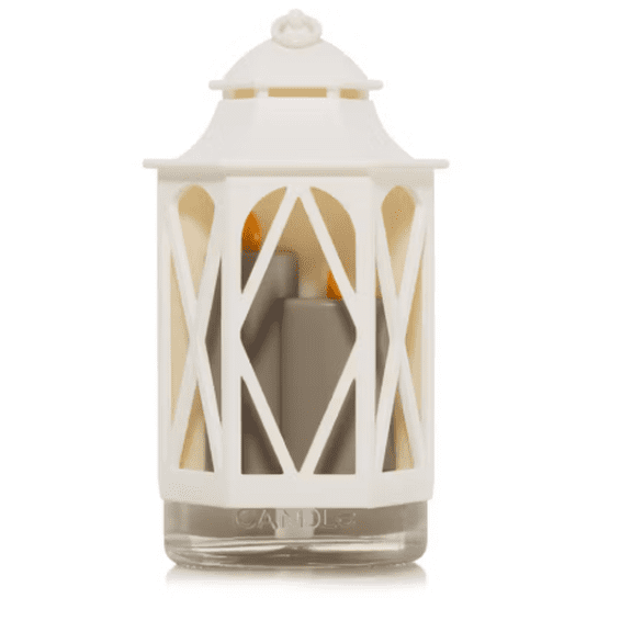 Spring Lantern Diffuser w/ Light -White
