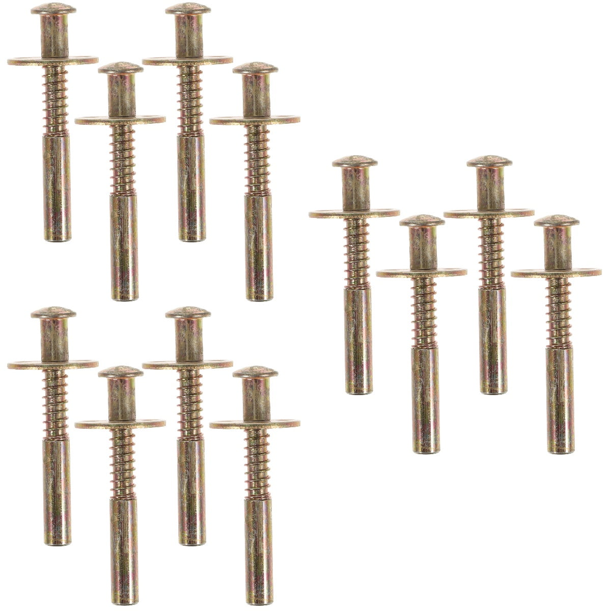 Spring Latch 12 Pcs Latches for Cage Doors Plunger Furniture Bolts Crib